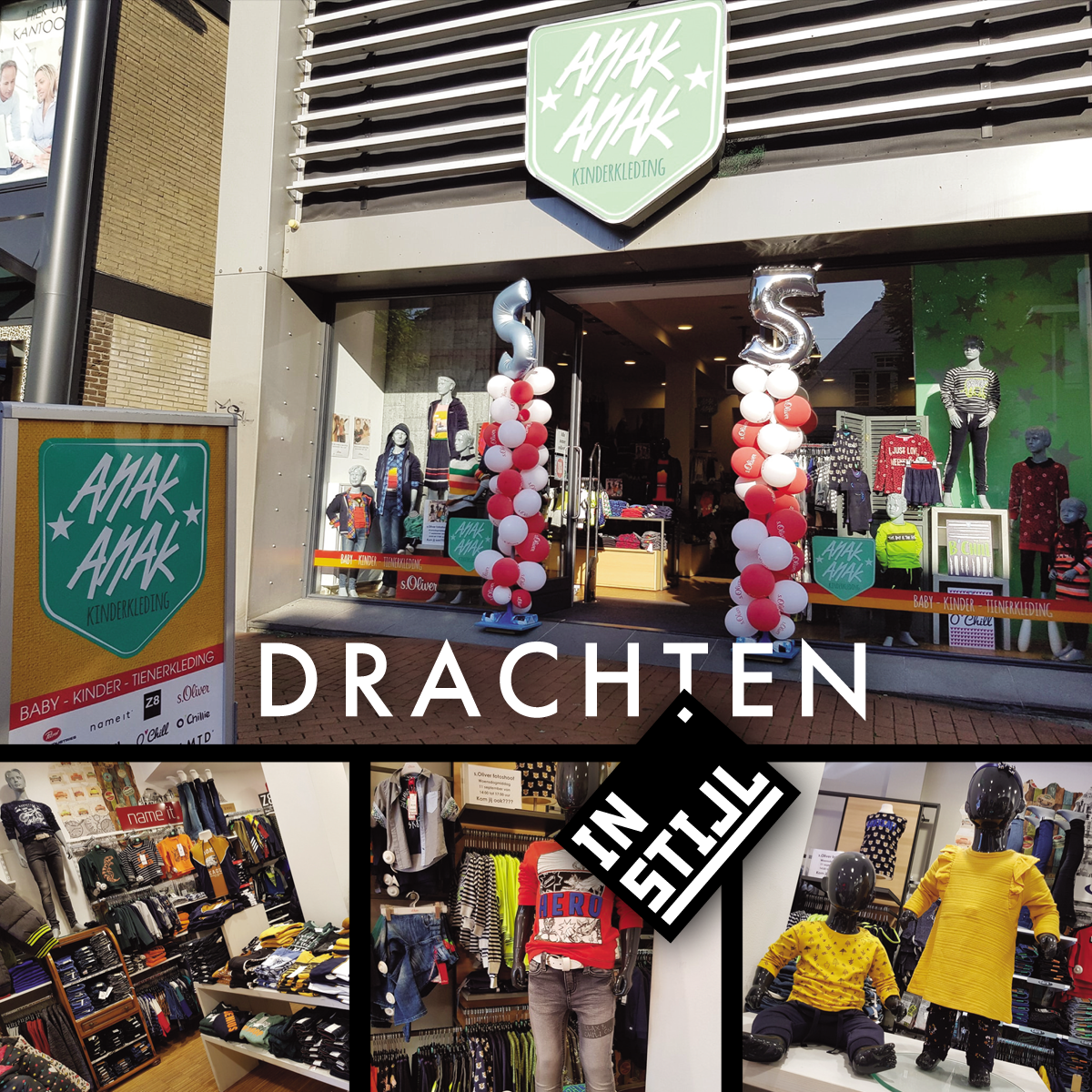 Anak Anak Kinderkleding - Drachten in Stijl, zaterdag 28 september!